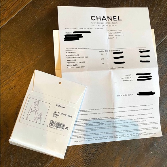 Chanel 2022 Cashmere Sweater Hoodie gold CC buttons & detachable sleeves sz 38 - Picture 13 of 14